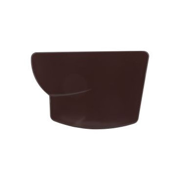 Fond de gouttière à coller - LG28 couleur Marron Nicoll | FD28M