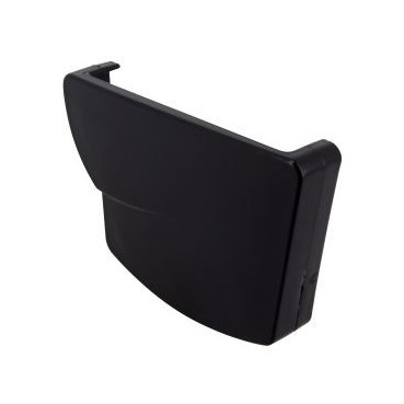 Fond de gouttière à coller - LG28 couleur Noir Nicoll | FD28N