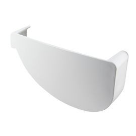 Fond de gouttière à coller - LG29 couleur Blanc Nicoll | FD29B