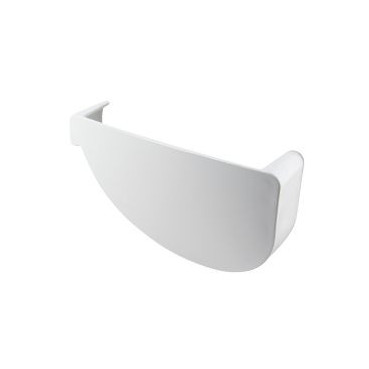 Fond de gouttière à coller - LG29 couleur Blanc Nicoll | FD29B