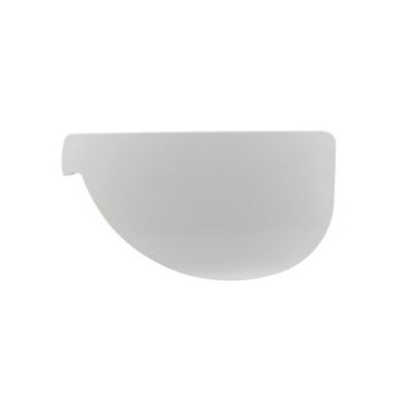 Fond de gouttière à coller - LG29 couleur Blanc Nicoll | FD29B