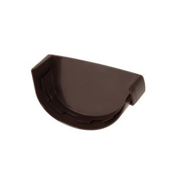 Fond de gouttière à coller - LG29 couleur Marron Nicoll | FD29M