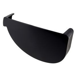 Fond de gouttière à coller - LG29 couleur Noir Nicoll | FD29N