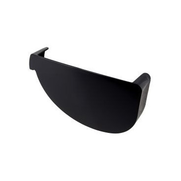 Fond de gouttière à coller - LG29 couleur Noir Nicoll | FD29N