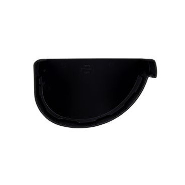 Fond de gouttière à coller - LG29 couleur Noir Nicoll | FD29N