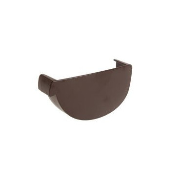 Fond de gouttière à coller - LG29 couleur Marron Nicoll | FG29M