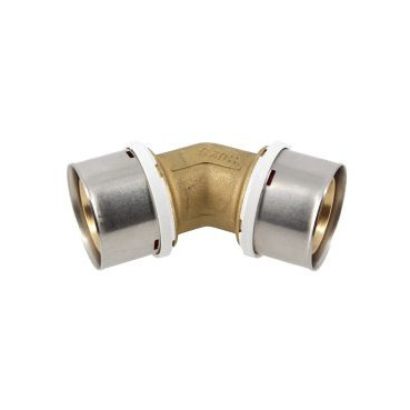 Coude multicouche à sertir à 45° diamètre Ø 40mm x 40mm Nicoll | FLC440