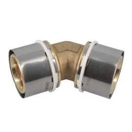 Coude multicouche à sertir à 45° diamètre Ø 75mm x 75mm Nicoll | FLC475