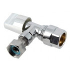 Image du produit : Coude robinet pour reservoir wc 12/17 d.16 diamètre Ø 16mm Nicoll | FLCR1612F