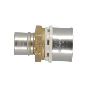 Manchon multicouche à sertir réduit Laiton diamètre Ø 50mm x 32mm Nicoll | FLM5032