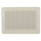 Image du produit : Grille de ventilation spécial façade à visser ou à coller applique - hauteur 226mm - largeur 323mm couleur Sable Nicoll | GAPM2