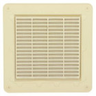 Image du produit : Grille de ventilation spécial façade à visser ou à coller applique - hauteur 246mm - largeur 246mm couleur Sable Nicoll | GAPM4