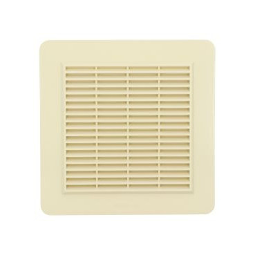 Grille de ventilation spécial façade à visser ou à coller applique - hauteur 246mm - largeur 246mm couleur Sable Nicoll | GAPM4