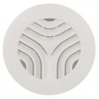 Image du produit : Grille de ventilation intérieure avec moustiquaire diamètre Ø 132mm x 97mm x 110mm couleur Blanc Nicoll | GATM110