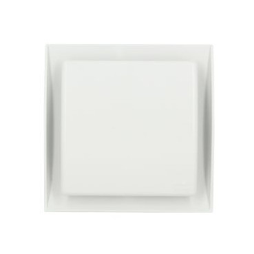 Grille de ventilation Neolia diamètre Ø 100mm - largeur 150mm - longueur 150mm couleur Blanc Nicoll | GDT100B