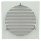 Image du produit : Grille de ventilation spécial façade pour tubes PVC diamètre Ø 200mm - hauteur 226mm - largeur 226mm couleur Blanc Nicoll | GETM20B