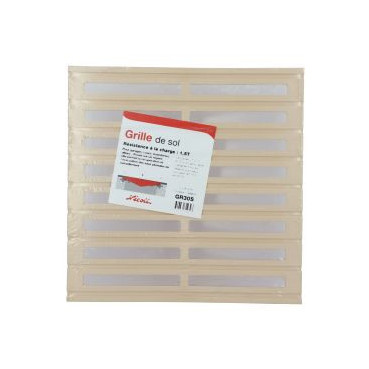 Grille 30 x 30 - largeur 300mm - longueur 300mm couleur Sable Nicoll | GR30S