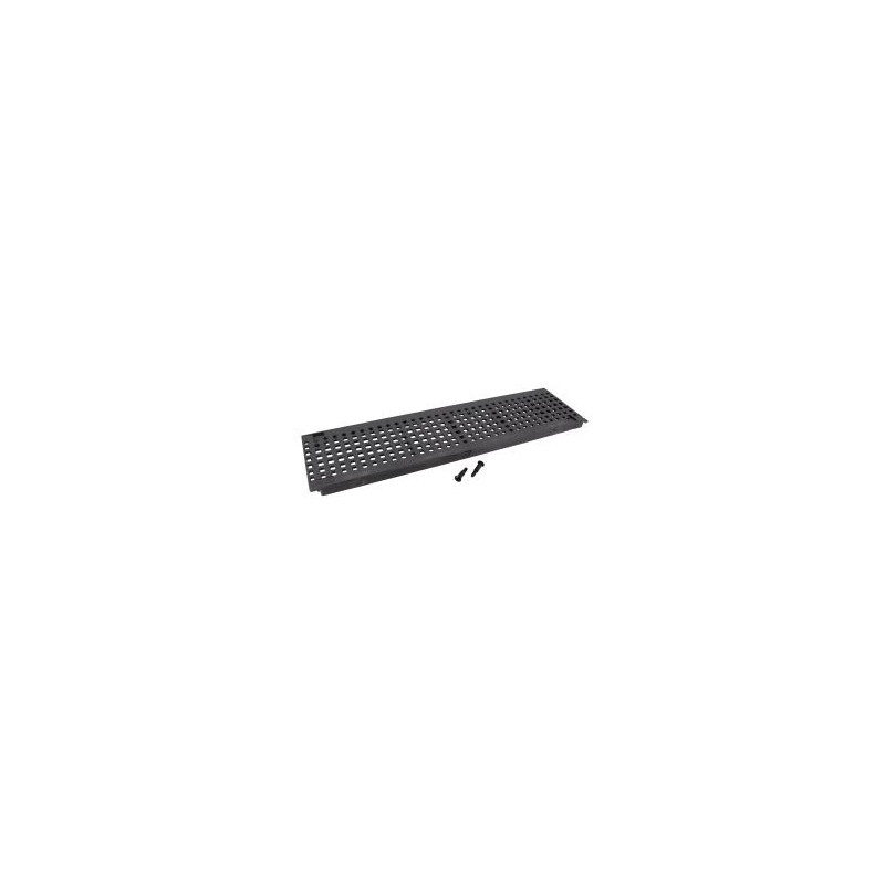 Grille PVC - A15 - L100 int Connecto couleur Gris anthracite Nicoll | GR77PK