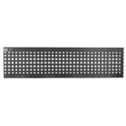 Image du produit : Grille PVC - A15 - L100 int Connecto couleur Gris anthracite Nicoll | GR77PK