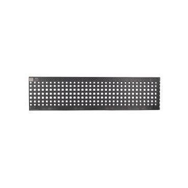 Grille PVC - A15 - L100 int Connecto couleur Gris anthracite Nicoll | GR77PK