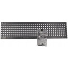 Image du produit : Grille PVC - A15 - L100 int Connecto couleur Gris anthracite Nicoll | GR77PK