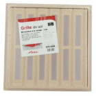 Image du produit : Grille avec cadre 25 x 25 - largeur 250mm - longueur 250mm couleur Sable Nicoll | GRC25S