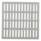 Image du produit : Grille 38 x 38 - largeur 380mm - longueur 380mm couleur Gris clair Nicoll | GRE4