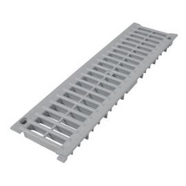 Grille PVC - A15 - L100 int Connecto couleur Gris clair Nicoll | GRL77