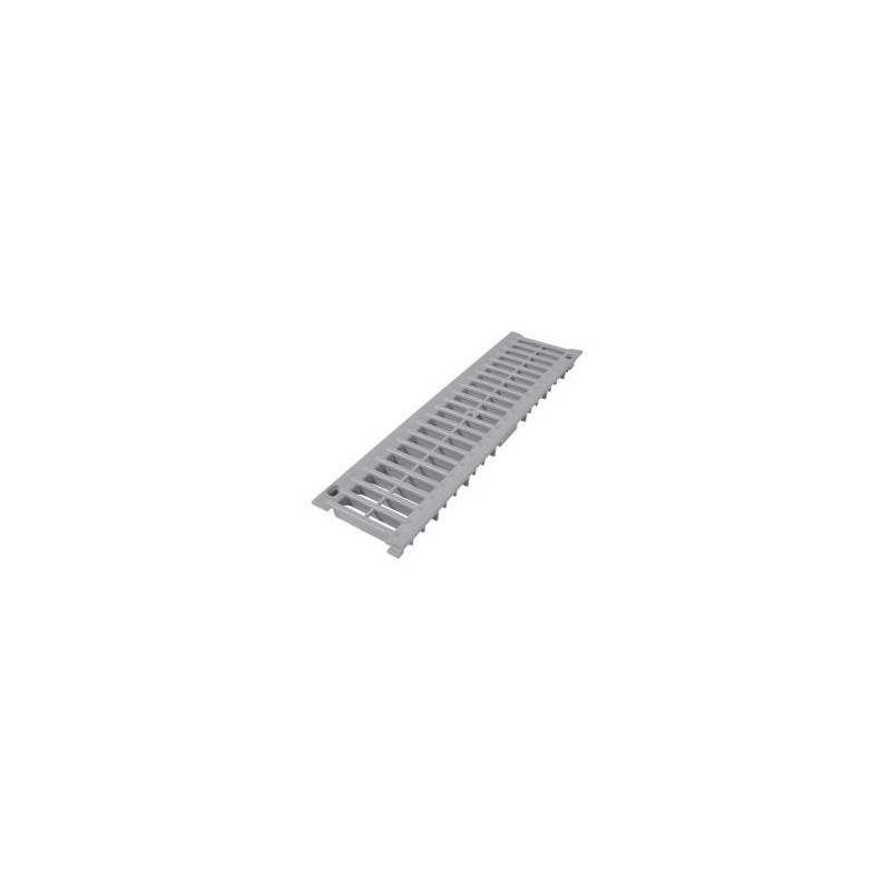 Grille PVC - A15 - L100 int Connecto couleur Gris clair Nicoll | GRL77