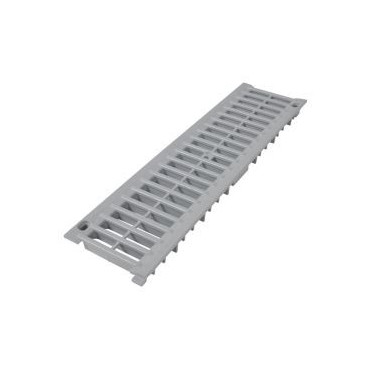 Grille PVC - A15 - L100 int Connecto couleur Gris clair Nicoll | GRL77