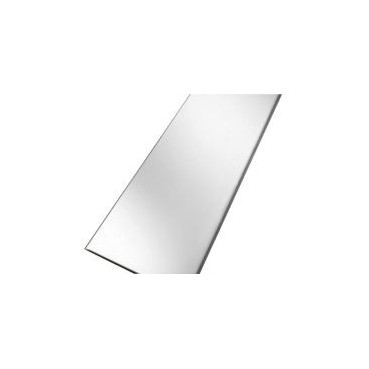 Grille de caniveaux de douche 50 mm inox réversible - largeur 47mm - longueur 645mm Nicoll | GSICAN70R