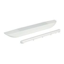 Solution aérau-acoustique - mortaise 250 x 12 pour menuiseries couleur Blanc Nicoll | HF2238