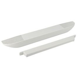 Solution aérau-acoustique - mortaise 210 x 8 pour menuiseries couleur Blanc Nicoll | HF2241