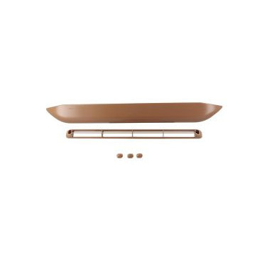 Solution aérau-acoustique - mortaise 250 x 12 pour menuiseries couleur Marron bois clair Nicoll | HF2243C