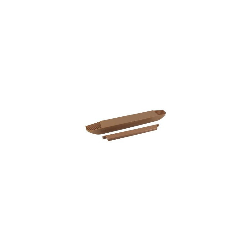 Solution aérau-acoustique - mortaise 210 x 8 pour menuiseries couleur Marron bois clair Nicoll | HF2245C