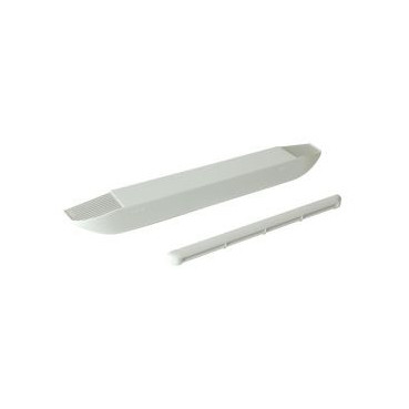 Solution aérau-acoustique - mortaise 250 x 12 pour menuiseries couleur Blanc Nicoll | HF3042