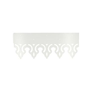 Lambrequin - hauteur 200mm couleur Blanc Nicoll | LAMB20B