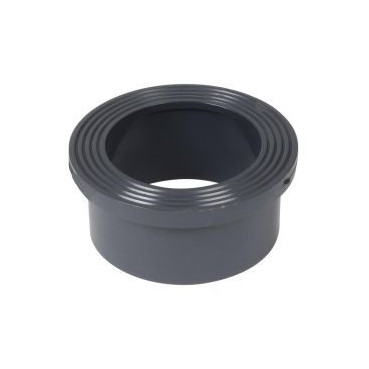 Collet PVC pression (eau froide) diamètre Ø 80mm x 90mm Nicoll | LC90G