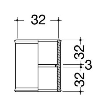 Manchon Femelle/Femelle diamètre Ø 32mm Nicoll | M2FB