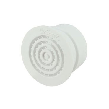 Grille de ventilation à visser ou à coller contre-cloison diamètre Ø 38mm couleur Blanc Nicoll | M43