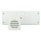 Image du produit : Solution aérau-acoustique - modèle visitable pour maçonnerie diamètre Ø 50mm - hauteur 165mm - longueur 509mm couleur Blanc Nicoll | MA2257B