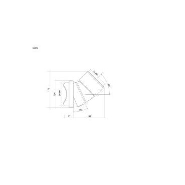 Module piquage diamètre Ø 100mm Nicoll | MAT4