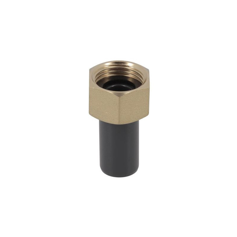 Union sur robinet compteur à écrou prisonnier PVC pression (eau froide) diamètre Ø 10mm x 16mm Nicoll | O16G