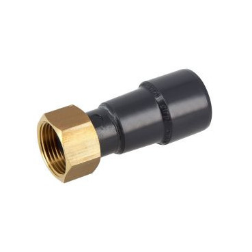 Union femelle à écrou prisonnier PVC pression (eau froide) diamètre Ø 25mm Nicoll | O2520F