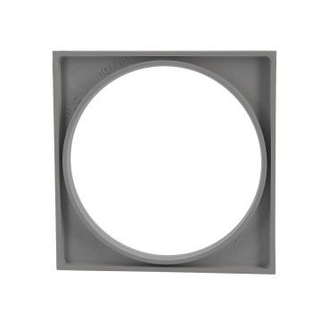 Platine pour siphonnette - largeur 100mm - longueur 100mm Nicoll | PLC10FH