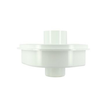 Siphon de balcon diamètre Ø 80mm - largeur 125mm couleur Blanc Nicoll | SB80B