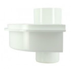 Image du produit : Siphon de balcon diamètre Ø 80mm - largeur 125mm couleur Blanc Nicoll | SB80B