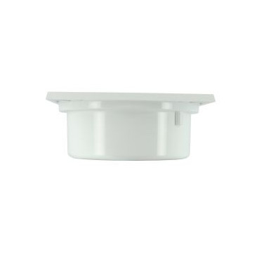 Siphon avec emboîture incorporée verticale diamètre Ø 50mm x 40mm x 63mm x 139mm - hauteur 63mm - largeur 150mm - longueur 150mm couleur Blanc Nicoll | SC456B