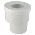 Image du produit : Raccord pour WC sortie droite excentrée diamètre Ø 85mm x 107mm x 93mm Nicoll | SRW3E