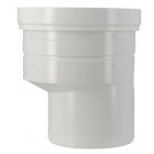 Image du produit : Raccord pour WC sortie droite excentrée diamètre Ø 85mm x 107mm x 93mm Nicoll | SRW3E